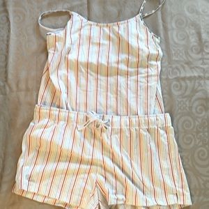 Calvin Klein 2 piece Pj set.  Cami has bra insert